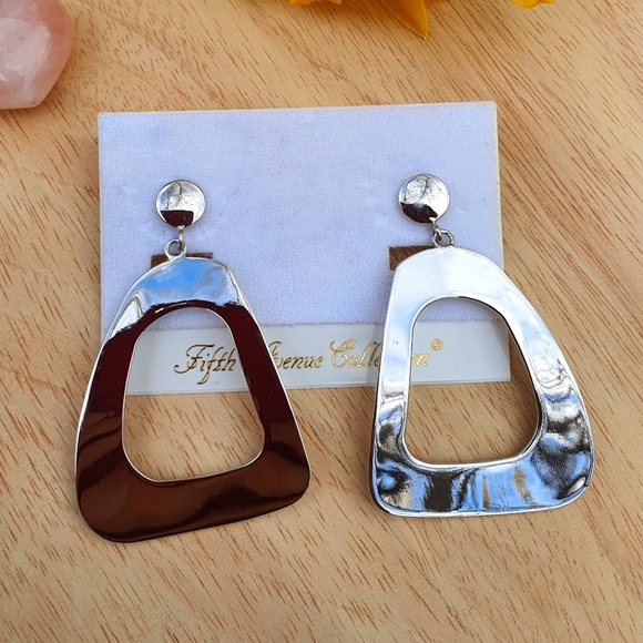 Jewelry - "Flamboyant fun" Silver Earrings